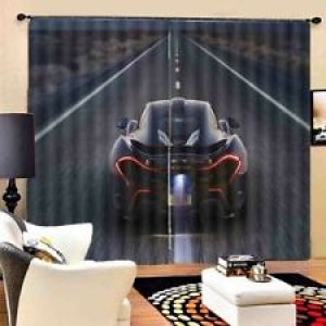 Youth Bicycle Interface 3D Curtain Blockout Photo Printing Curtains Drape Fabric Review