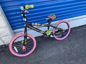 Girls 18” Wheels Little Miss Matched Bicycle Good Condition See Description Review