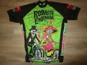 Rosarito Ensenada Running Cycling Bicycle Jersey Adult mens LG Large Review