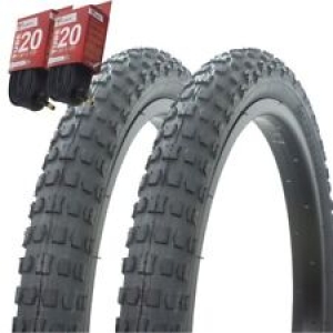 1PAIR! Bicycle Bike Tires & Tubes 20″ x 2.125″ Black/Black Side Wall P-1079A Review