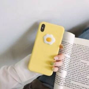 iPhone cases*NEW*cute yellow egg case. sizes:iPhone 7plus, 8plus, X, Xs, Xs Max Review