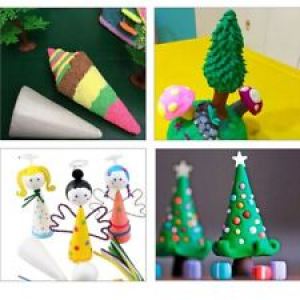 Styrofoam Foam Ornaments Cone Shaped Styrofoam Christmas Decorations Accessories Review