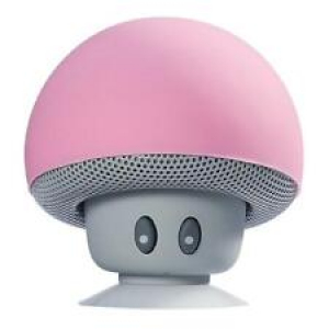 Portable Wireless Mushroom Bluetooth Speakers with Built-in Mic and Suction Cup Review