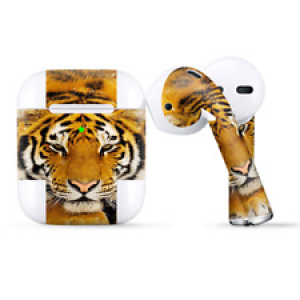 Skins Wraps compatible for Apple Airpods  Siberian Tiger Review