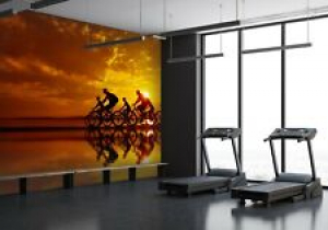 3D Bicycle Exercise 14672NA Wallpaper Wall Murals Removable Wallpaper Fay Review