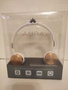 NEW LMNT AURA BLUETOOTH Headphones in White & Gold  Review