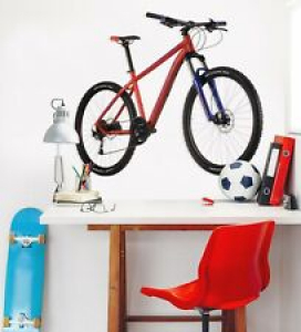 3D Red Bicycle A42 Car Wallpaper Mural Poster Transport Wall Stickers Zoe Review