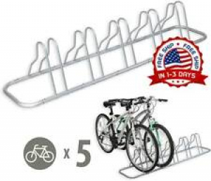 Bicycle Floor Adjustable Parking Stand Storage Garage Rack Bike Holder For Home Review