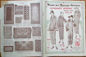 Fashion/Bicycles/Household Goods 1924 SUPER French Trade Catalog – Illustrated Review