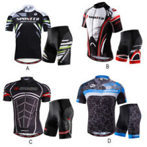 Men Bike Shirt & Shorts Sets Team Bike Uniforms Cycling Clothing Bicycle Outfits Review