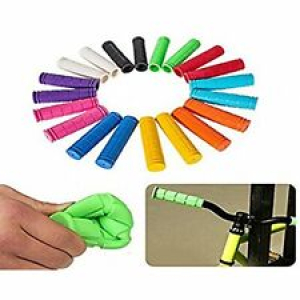 DONSP1986 Bicycle handle grip/rubber in 10 colors fit for gas motorized bicycle Review