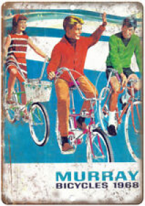 1968 Murray Bicycles Vintage Ad 12″ x 9″ Retro Look Metal Sign B205 Review