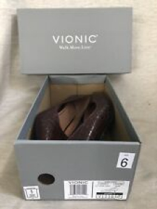 Vionic Womens Kit Josie Wine Croc Pumps US 6 (1332038) Brand New Review