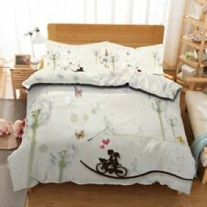 Bicycle Brilliant 3D Printing Duvet Quilt Doona Covers Pillow Case Bedding Sets Review