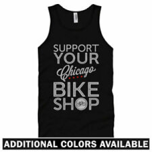 Support Your Chicago Bike Shop Tank Top – Bicycle  Men / Women – XS S M L XL 2XL Review