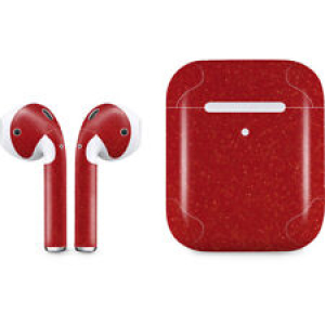 Glitter Apple AirPods 2 Skin – Diamond Red Glitter Review