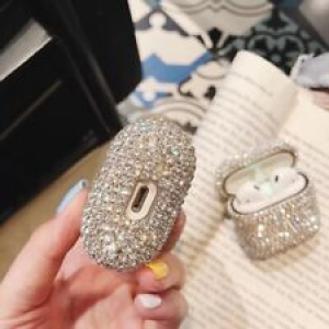 Sparkly Diamond AirPods Case,Shockproof Protective Premium BlingRhinestone Cover Review