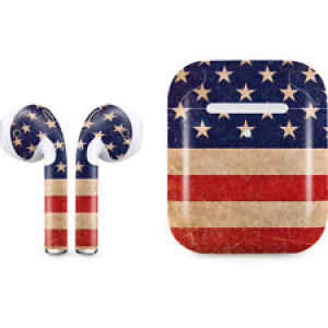 Countries of the World Apple AirPods 2 Skin – Distressed American Flag Review