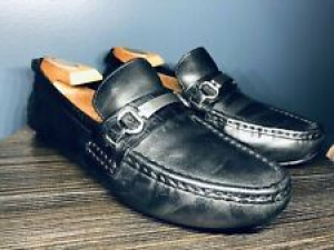 Cole Haan Somerset Black Croc C11397 Mens Size 9 M Driving Moc Loafers Review