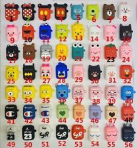 Cartoon Silicone Case Protective Cover For Apple AirPods 1 & 2 Buy 2 Get 1 Free Review