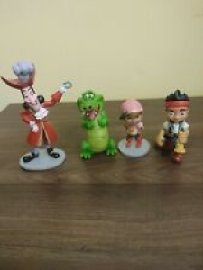 Disney JAKE AND THE NEVERLAND PIRATES Figures **CROC**HOOK**JAKE & Izzy Review