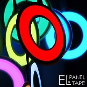 60mm EL Hoop  – Electroluminescent Glow Paper,  Foil circle in 8 colours Review