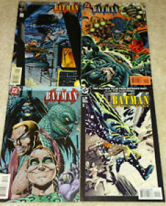 Lot of 4 DC Comics Batman Chronicles Specials- 1995 #1, 2, 3, & #19 Zsasz, Croc! Review