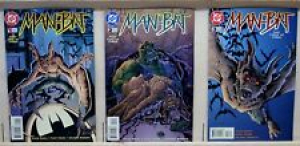 Man-Bat(1996) Mini-Series #1-3, Chuck Dixon Story, Killer Croc Appr Review