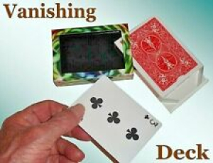 VANISHING DECK OF BICYCLE RED BACK CARDS MAGIC TRICK DISAPPEARING AMAZING VANISH Review