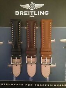Genuine Leather Heavy Padded Calf Or Croc/Alligator Strap For Breitling Watches Review