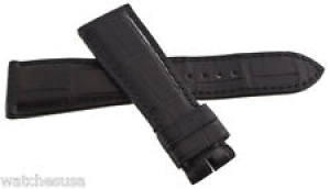 Genuine Roger Dubuis 20mm Small Croc Black Leather Watch Band Strap Review
