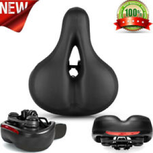 Bike Saddle Comfy Wide Extra Cushioned Bicycle Gel Seat Pad MTB Soft Shockproof Review