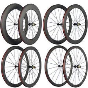 38/50/60/88mm Carbon Wheelset Road Bike Wheels Matt 700C Bicycle Wheel Clincher Review