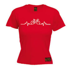 Bicycle Pulse WOMENS RLTW T-SHIRT tee cyclist cycling birthday gift present Review