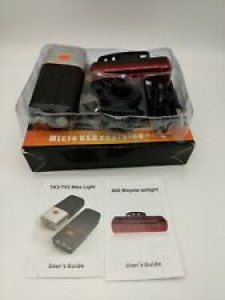 Bike Light Bicycle Taillight TK3 AO2 Micro USB Charging Review