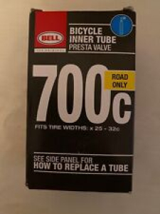 Bell Bicycle Inner Tube, Presta Valve, 700 X 25-32C, Road use, 7064275 Review
