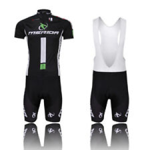 Merida Men’s Team Cycling Clothing Bicycle Bike Jersey and (Bib) Shorts S-5XL Review