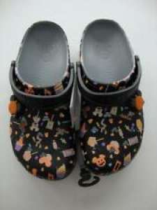 Disney Halloween 2020 Black Halloween Snacks Crocs Shoes Size M9 W11 Light Up Review