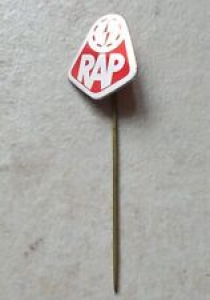 RAP Netherlands Bicycle bike hat pin lapel tie tac hatpin pins 1960s metal Review