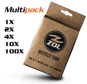 Zol Mountain Bike Bicycle Inner Tube 26″x1.95/2.125 Presta Valve 48mm Review