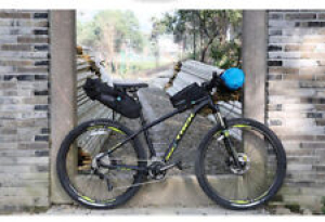 ROSWHEEL MTB Mountain Road Bike Bicycle Waterproof Bikepacking Saddle Seat Bag Review