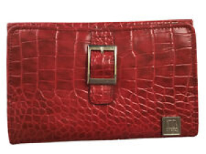 Miche Petite Shell Bag Cover ONLY ELLIE Red Croc Texture Silver Buckle Pre Owned Review