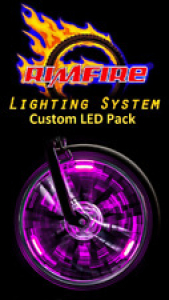 Rimfire Custom Color LED Pack, bicycle wheel lights Burning Man Safety accessory Review