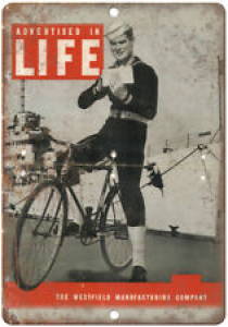 Lilfe Magazine Westfield Bicycle Ad 10″ x 7″ Reproduction Metal Sign B291 Review