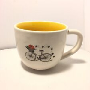 Magenta – Bicycle Pumpkin In Basket Design Coffee Mug – Bright Yellow Inside Review