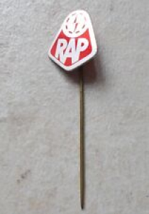 RAP Netherlands Bicycle bike hat pin lapel tie tac hatpin pins 1960 metal red Review