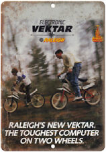 Raleigh Vektar BMX Racing Bicycle Ad 10″ x 7″ Reproduction Metal Sign B497 Review