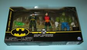 DC Swamp Showdown 3 Pack Killer Croc Batman Robin Action Figure MB FREE SHIPPING Review