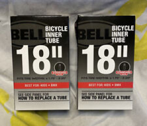 Bell Bicycle Inner Tube 18″ x 1.75″ -2.25″ Standard Valve Lot Of 2 NEW Review