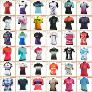 women cycling short sleeve jersey bicycle tops 2020 summer breathable bike shirt Review